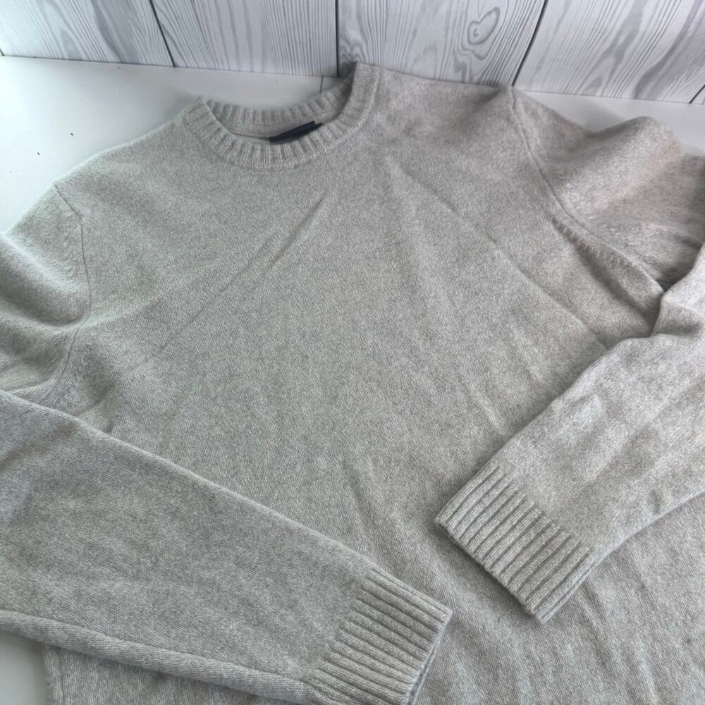 Holebrook Sweden Women’s Crewneck Sweater 2XL Beige  Long Sleeve Wool Blend